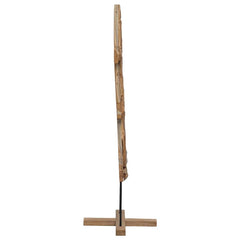 vidaXL Christmas Tree Brown 90 cm Solid teak wood 6