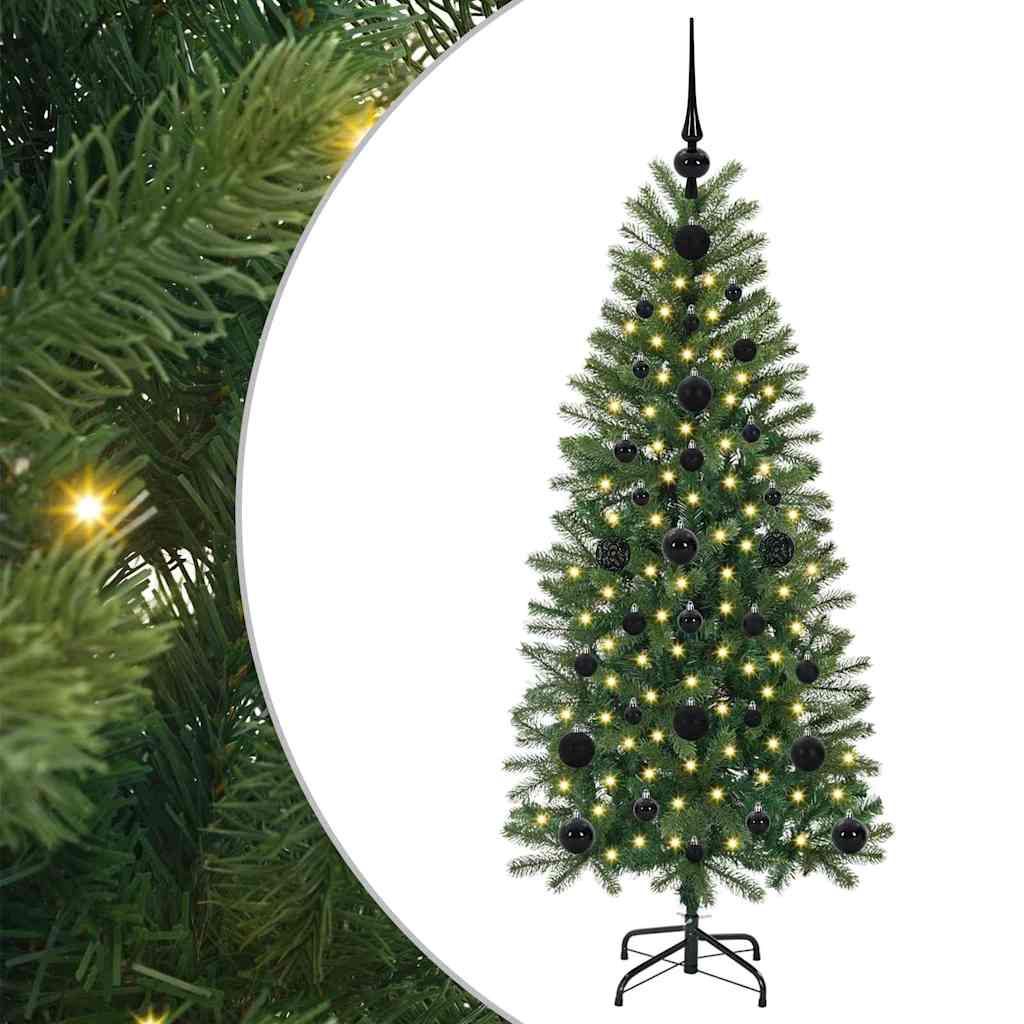 vidaXL Artificial Christmas Tree Green 120 cm PE and PVC 2