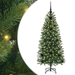 vidaXL Artificial Christmas Tree Green 120 cm PE and PVC 2