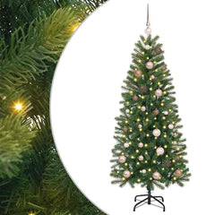 vidaXL Artificial Christmas Tree Green 150 cm PE and PVC 2