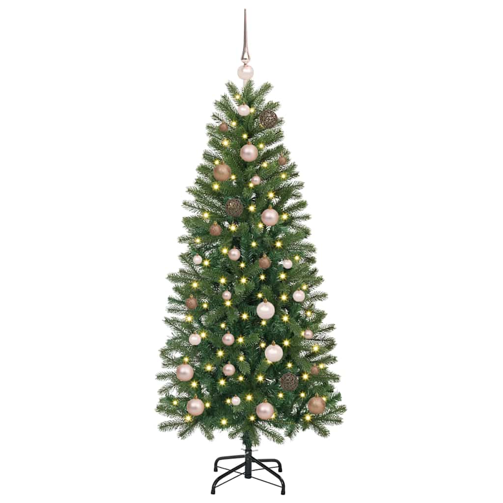 vidaXL Artificial Christmas Tree Green 150 cm PE and PVC 3