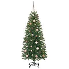 vidaXL Artificial Christmas Tree Green 150 cm PE and PVC 4
