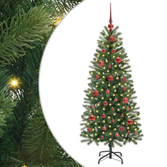 vidaXL Artificial Christmas Tree Green 150 cm PE and PVC 2
