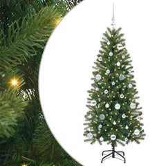 vidaXL Artificial Christmas Tree Green 150 cm PE and PVC 2