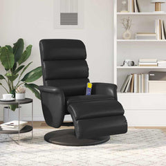 vidaXL Massage Recliner Chair Black 71 x 98 x 106 cm Faux Leather 3