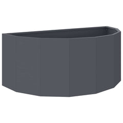 vidaXL Planter Anthracite 90 x 45 x 35 cm Steel 2