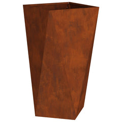 vidaXL Planter Rusty 40 x 40 x 75 cm Weathering Steel 2