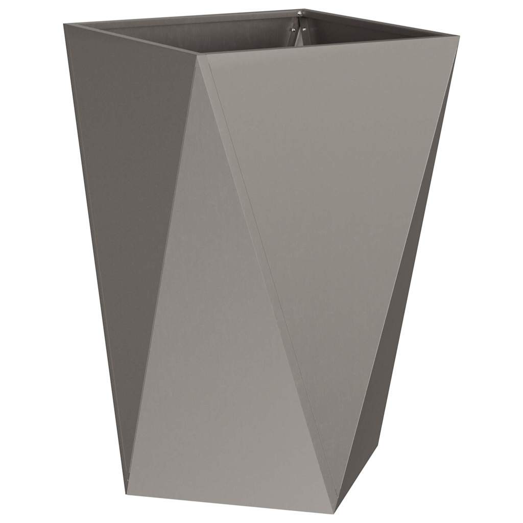 vidaXL Planter Rusty 50 x 50 x 75 cm Weathering Steel 5