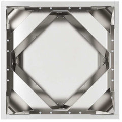 vidaXL Planter Silver 40 x 40 x 40 cm Stainless Steel 6
