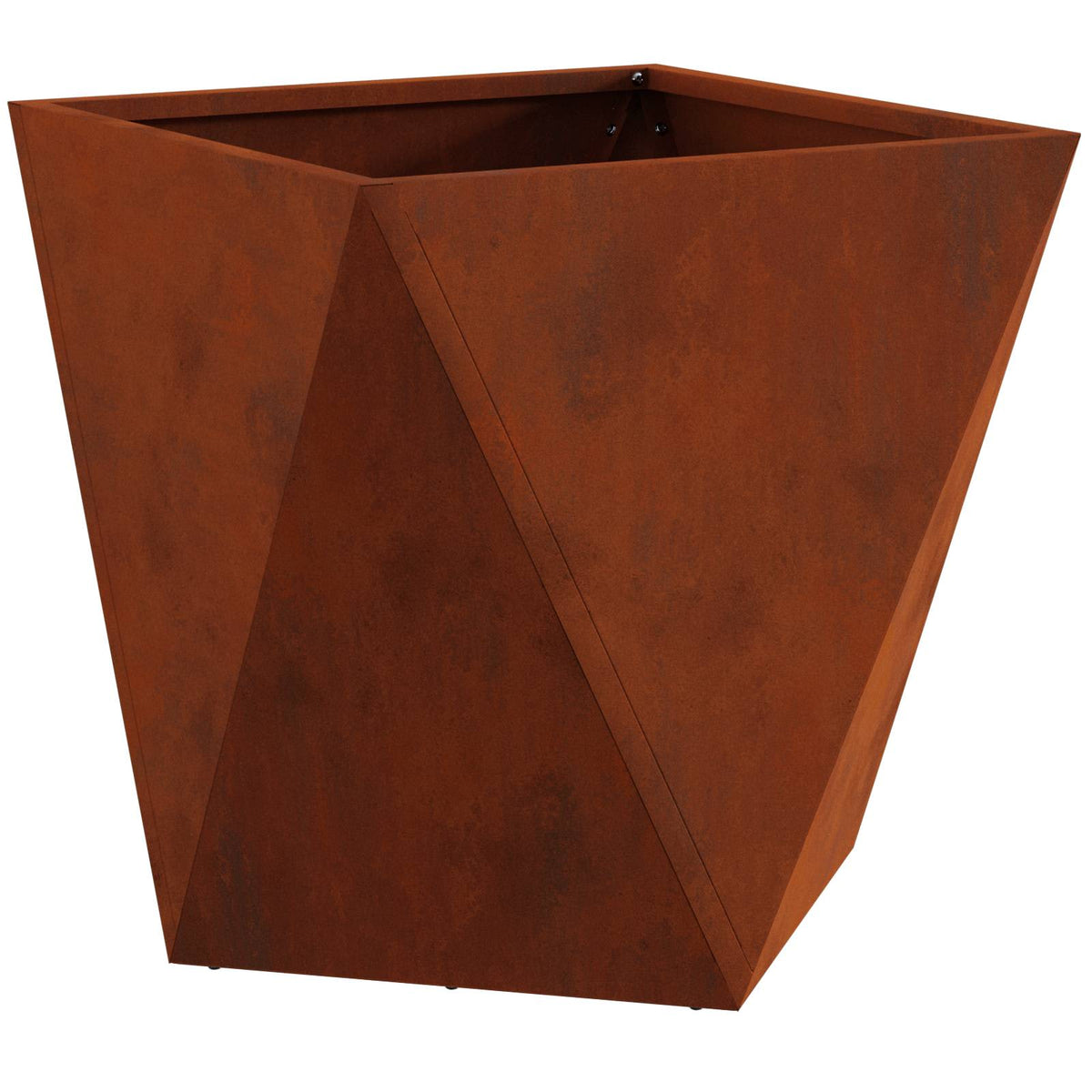 Planter Rusty Weathering Steel, image 2