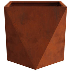 Planter Rusty Weathering Steel, image 6