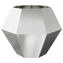 vidaXL Planter Silver 100 x 100 x 80 cm Galvanised Steel 5