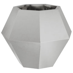 vidaXL Planter Silver 50 x 50 x 40 cm Stainless Steel 2