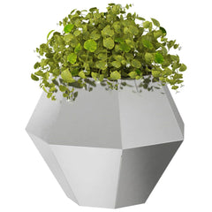 vidaXL Planter Silver 50 x 50 x 40 cm Stainless Steel 3