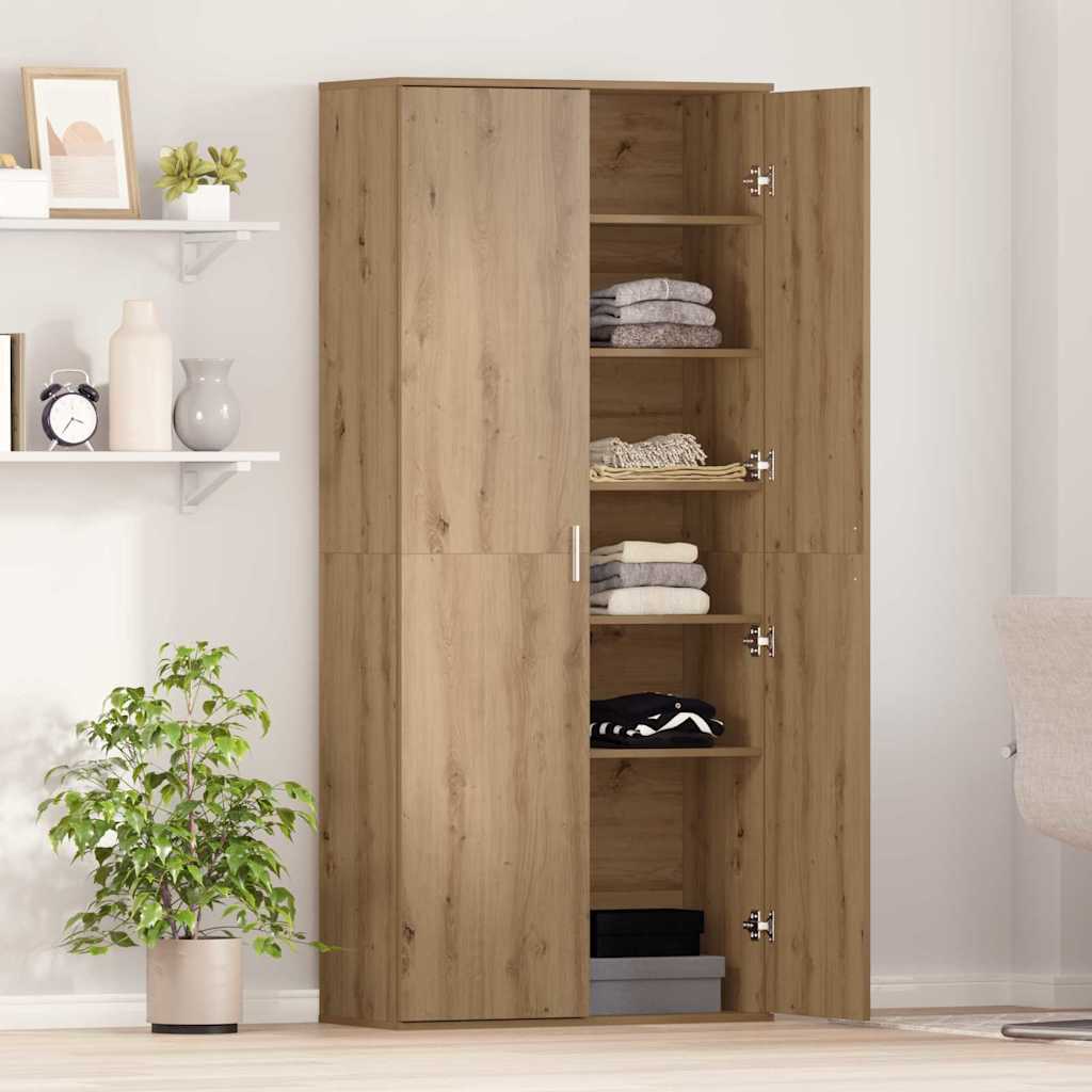 Highboard Engineered Wood Artisan Oak, image 4