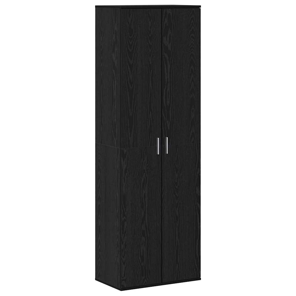 Highboard Engineered Wood Black Oak, image 2
