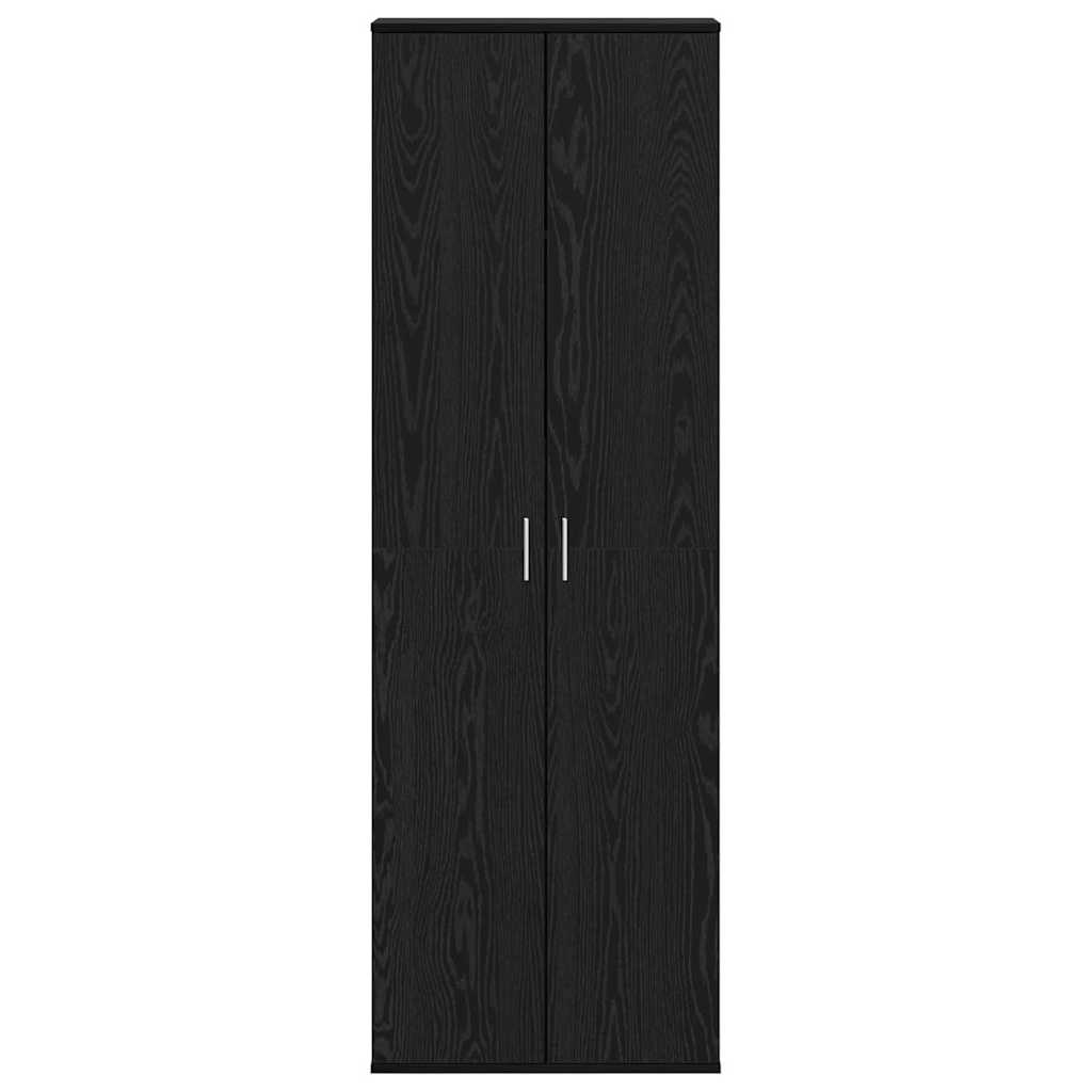 Highboard Engineered Wood Black Oak, image 6
