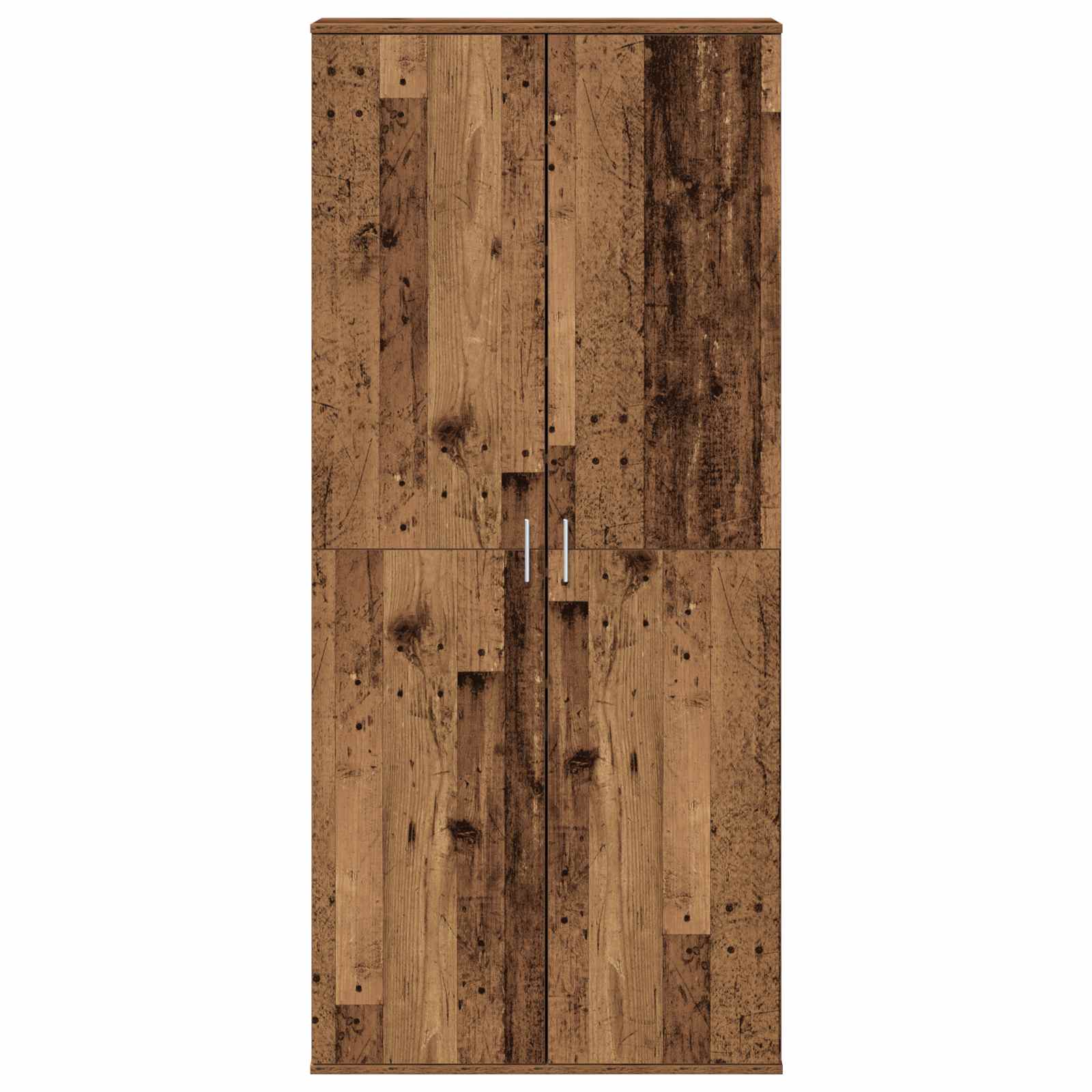 vidaXL Highboard 80 x 39 x 178 cm Engineered Wood Old Wood 6