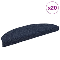Stair Mats Self-adhesive 20 pcs in Blue