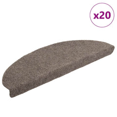 Stair Mats Self-adhesive 20 pcs in Beige