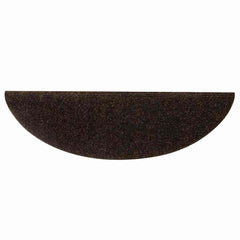 vidaXL Stair Mats Self-adhesive 20 pcs 56x17x3 cm Brown Half Round 4