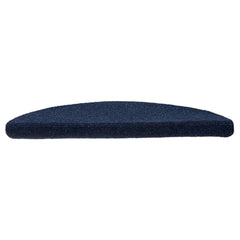 vidaXL Stair Mats Self-adhesive 20 pcs 56x17x3 cm Navy Half Round 3
