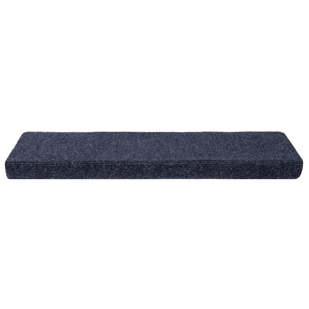 vidaXL Stair Mats Self-adhesive 20 pcs 65x21x4 cm Anthracite Rectangular Edge 3