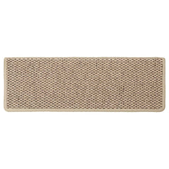 Stair Mats Self-adhesive Sisal-Look 65x21x4 cm 30 pcs Sand
