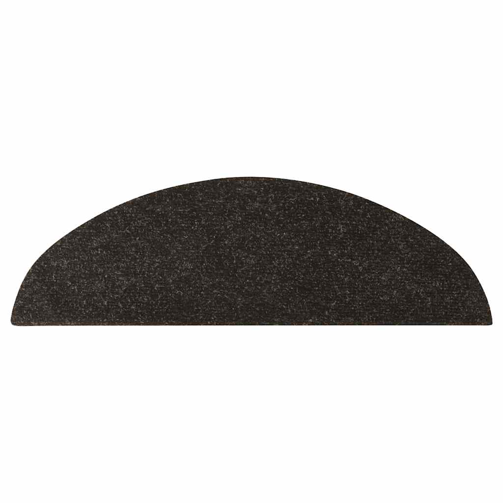 vidaXL Stair Mats Self-adhesive 30 pcs Anthracite 56x17x3 cm 6