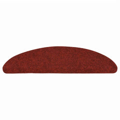 vidaXL Stair Mats Self-adhesive 30 pcs Red 56x17x3 cm 4