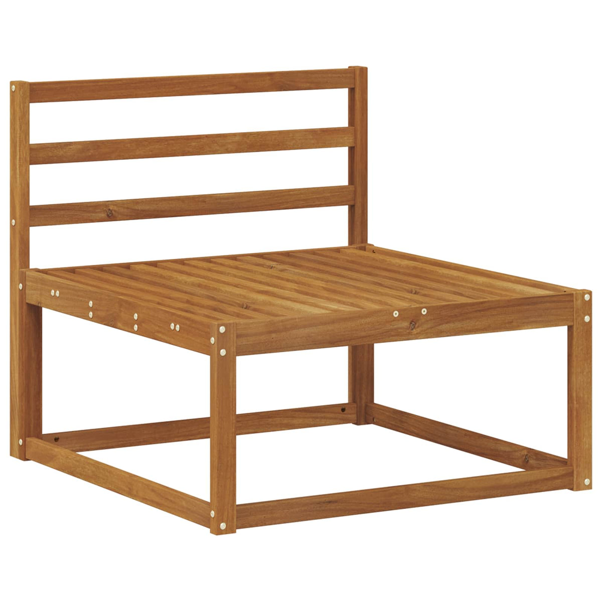 vidaXL Outdoor Sofa Set 5 pcs Natural Solid Acacia Wood 4