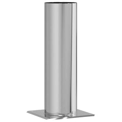 vidaXL Chimney Head Extension Silver 26 x 26 x 50 cm Stainless Steel 2