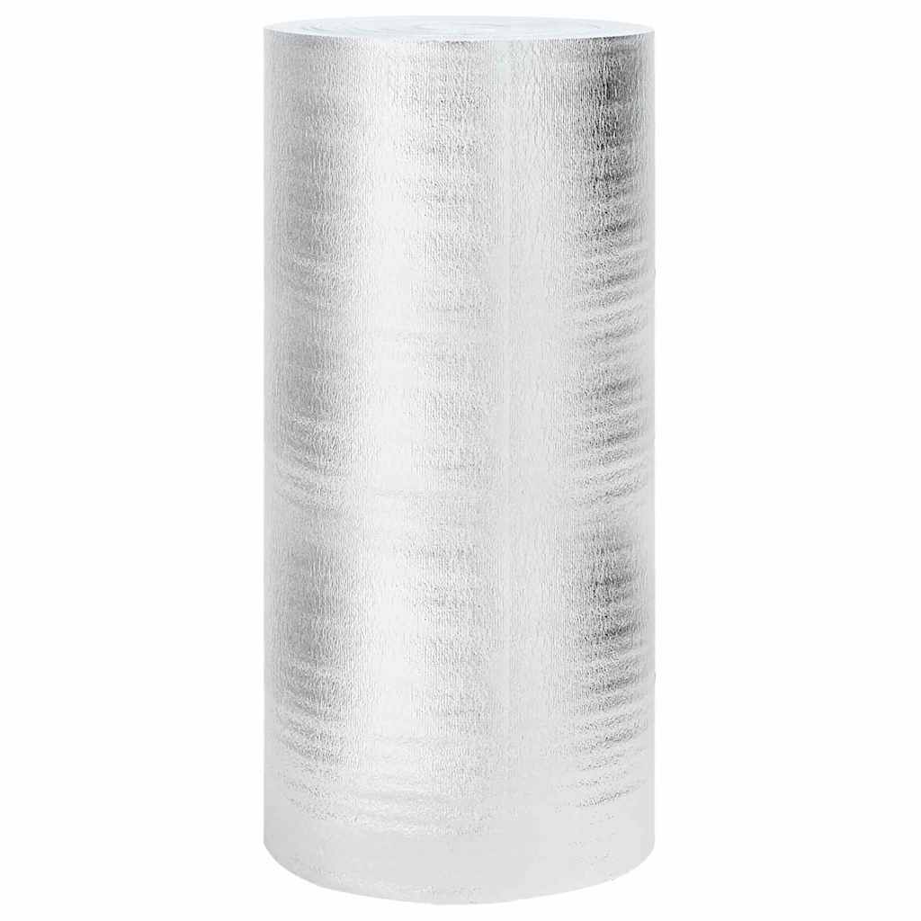 vidaXL Radiator Heat Reflector Silver 10 x 1 m Polyethylene 1