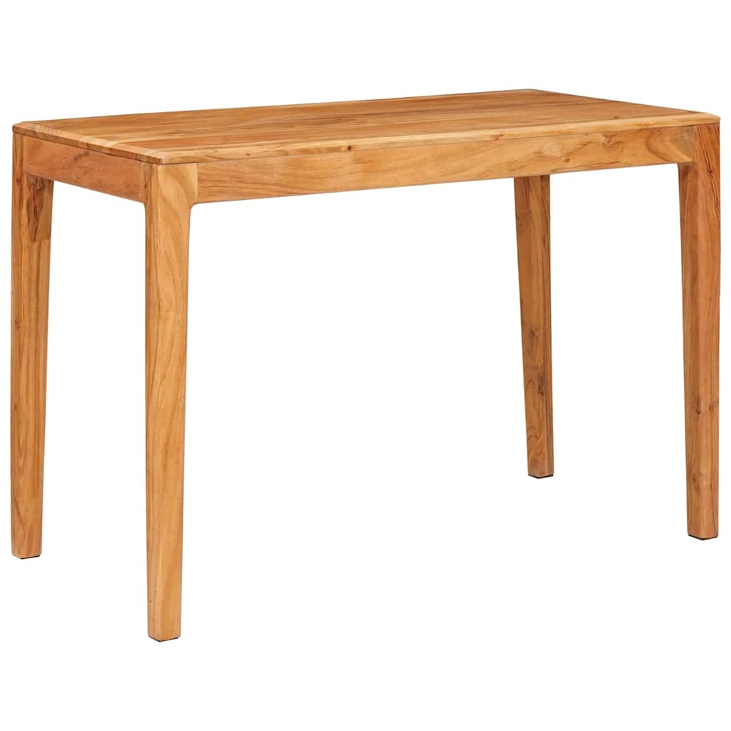 vidaXL Dining Table 110 x 55 x 76 cm Solid Acacia Wood Brown 1