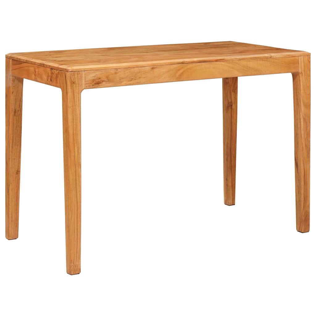 vidaXL Dining Table 110 x 55 x 76 cm Solid Acacia Wood Brown 2