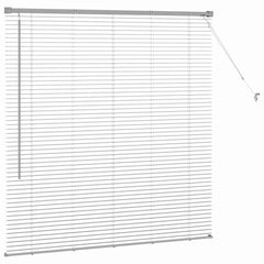 vidaXL Venetian Blinds Silver 130 x 135 cm Aluminium 6