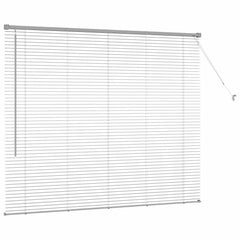 vidaXL Venetian Blinds Silver 130 x 160 cm Aluminium 6