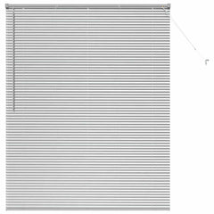 vidaXL Venetian Blinds Silver 175 x 140 cm Aluminium 2