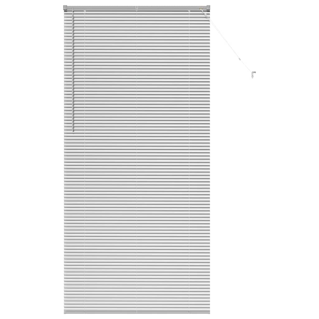vidaXL Venetian Blinds Silver 220 x 100 cm Aluminium 2