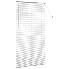 vidaXL Venetian Blinds Silver 220 x 115 cm Aluminium 6