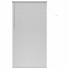 vidaXL Venetian Blinds Silver 220 x 115 cm Aluminium 2