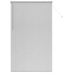 vidaXL Venetian Blinds Silver 220 x 125 cm Aluminium 2
