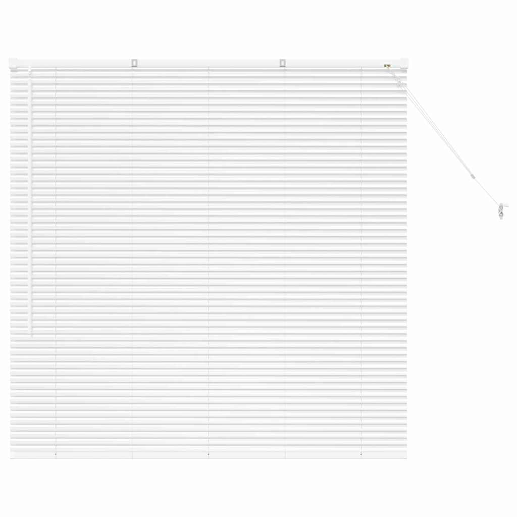 vidaXL Venetian Blinds White 130 x 125 cm Aluminium 2