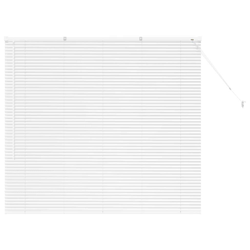 vidaXL Venetian Blinds White 130 x 140 cm Aluminium 2