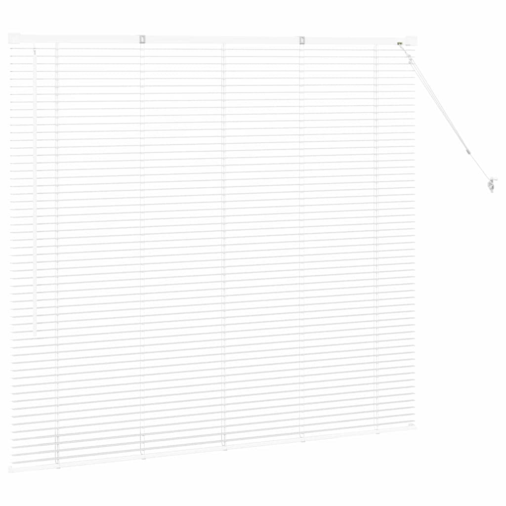 vidaXL Venetian Blinds White 130 x 145 cm Aluminium 6
