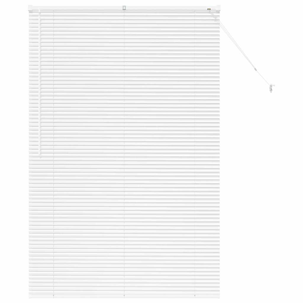 vidaXL Venetian Blinds White 175 x 110 cm Aluminium 2