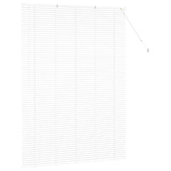 vidaXL Venetian Blinds White 175 x 125 cm Aluminium 6