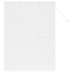 vidaXL Venetian Blinds White 175 x 125 cm Aluminium 2