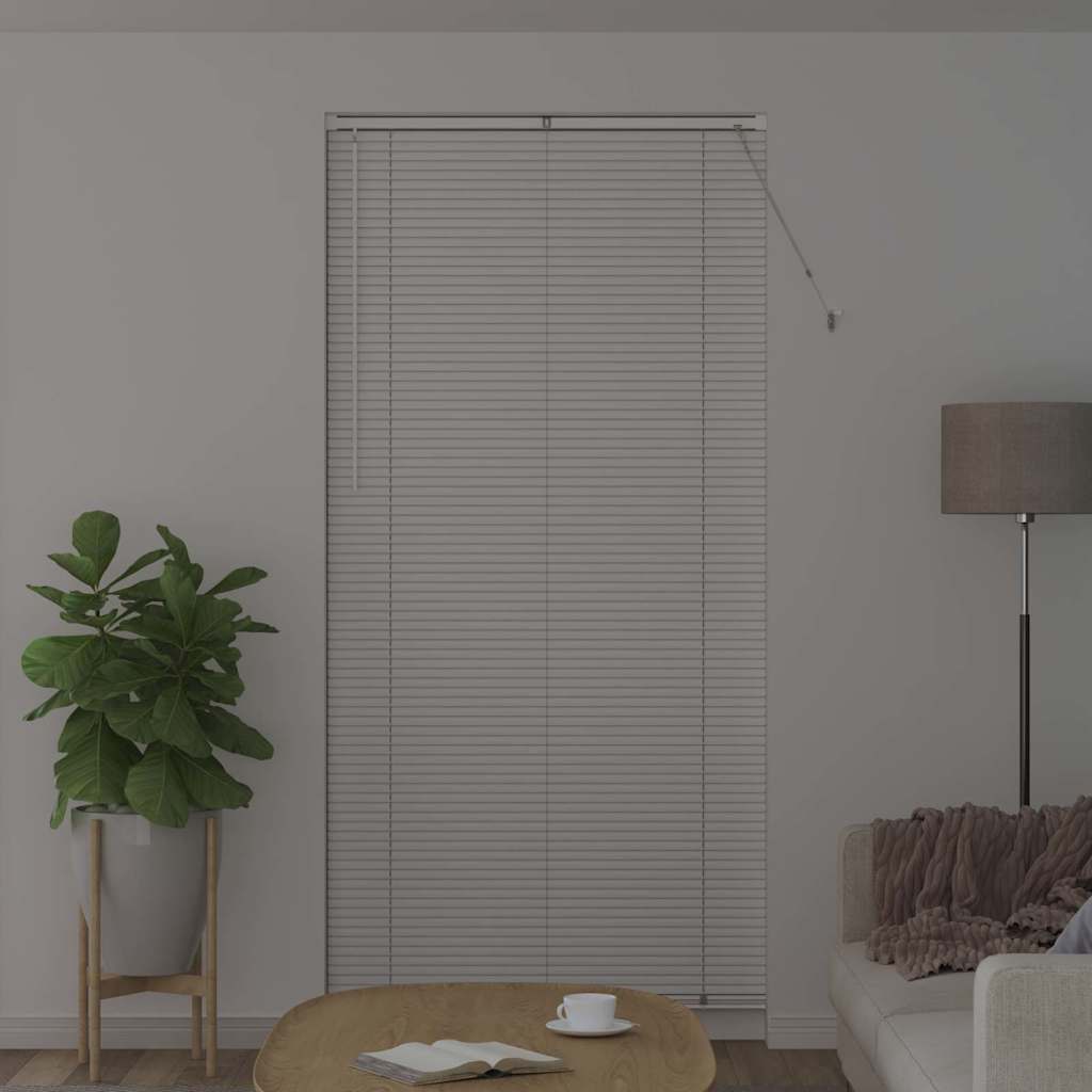 vidaXL Venetian Blinds White 220 x 100 cm Aluminium 3
