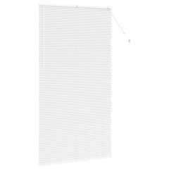 vidaXL Venetian Blinds White 220 x 110 cm Aluminium 5